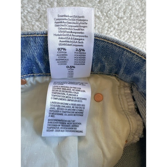 $238 NWT MOTHER PIXIE DAZZLER ANKLE FRAY  Jeans In Ivy League Cowboy Size 25 - Picture 10 of 16